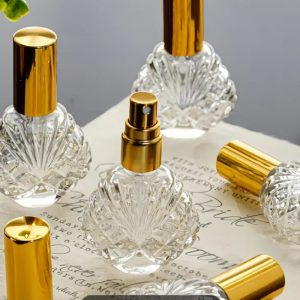 Glass Perfume Bottle With Screw Cap Perfume Refill Bottle